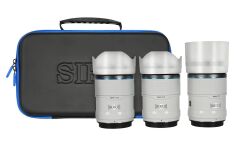 Sirui Sniper 23mm, 33mm & 56mm F1.2 Lens Kiti (X Mount, Beyaz)