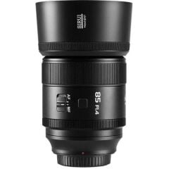 Sirui AURORA 85mm F1.4 Auto-Focus Lens (E Mount, Siyah)