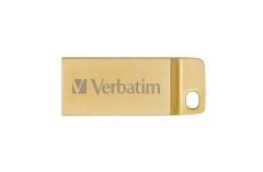 VERBATIM 99106 - 64GB METAL EXECUTIVE USB 3.2 GEN 1 GOLD 10 ADET