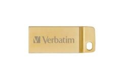 VERBATIM 99106 - 64GB METAL EXECUTIVE USB 3.2 GEN 1 GOLD 10 ADET