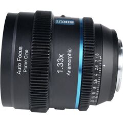 Sirui 20mm T1.8 1.33X S35 Auto-Focus Anamorfik Lens (X Mount, Mavi Flare)