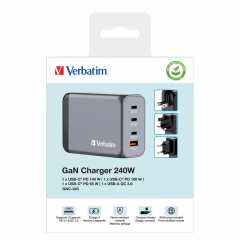 VERBATIM 32205 - V GNC-240 GaN Charger 240W