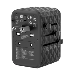 VERBATIM 32120 - V GAN3 UNIVERSAL TRAVEL ADAPTER UTA-05 Evrensel Seyahat Adaptörü 65W