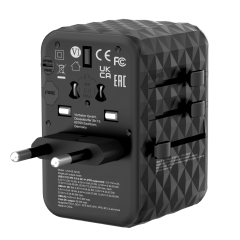 VERBATIM 32120 - V GAN3 UNIVERSAL TRAVEL ADAPTER UTA-05 Evrensel Seyahat Adaptörü 65W