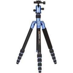 Benro MeFOTO C1350Q1B RoadTrip Carbon Fiber Travel Tripod Kit(Blue)
