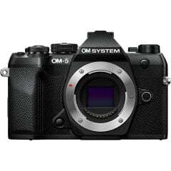 Olympus OM System OM-5 Mark 2 Gövde Siyah Aynasız Lensi Değişebilir Kamera V210070Bw000