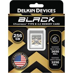 DELKIN BLACK CFeB 4.0 MEMORY CARD 256GB