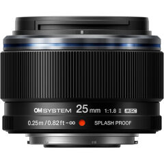 Olympus OM System 25mm F1.8 Mark II Prime Objektif