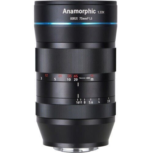 Sirui 75mm F1.8 1.33x APS-C Anamorfik Lens (E Mount)