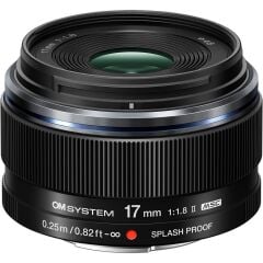 Olympus OM System 17mm F1.8 Mark II Prime Objektif
