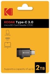 Kodak Micro SD Kart Okuyucu Type-C 3.0    C100