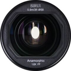 Sirui Saturn 35mm T2.9 1.6x Full-Frame Karbon Fiber Anamorfik Lens (RF Mount, Mavi Flare)