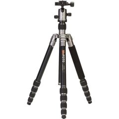 Benro MeFOTO A1350Q1T RoadTrip Aluminum Travel Tripod Kit (Titanium)
