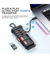FREEWELL PRO CARD READER CF Express Type A/B, SD, TF COMBO