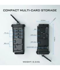 FREEWELL PRO CARD READER CF Express Type A/B, SD, TF COMBO