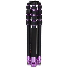 Benro MeFOTO A-1350Q1P RoadTrip Aluminum Travel Tripod Kit (Purple)