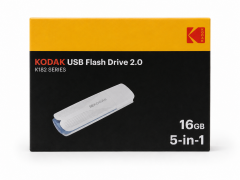Kodak 16GB 2.0 USB Bellek 5'li Paket (K182)