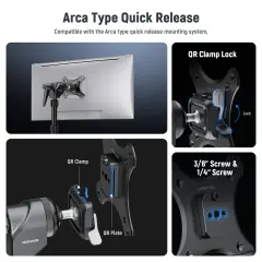 NEEWER MA016 Arca-Type Hızlı Bırakma VESA Monitör Montaj Adaptörü