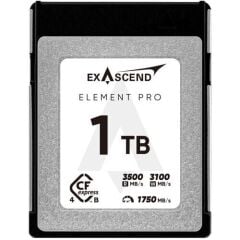 Exascend 1TB Element Pro CFexpress 4.0 Type B Hafıza Kartı 3500Mbs okuma / 3100Mbs yazma