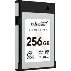 Exascend 256GB Element Pro CFexpress 4.0 Type B Hafıza Kartı 3500 Mb/S Okuma  - 1400 Mb/s Yazma Hızı