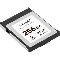 Exascend 256GB Element Pro CFexpress 4.0 Type B Hafıza Kartı 3500 Mb/S Okuma  - 1400 Mb/s Yazma Hızı