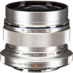 OLYMPUS LENS 12MM 2.0 M.ZUIKO SILVER