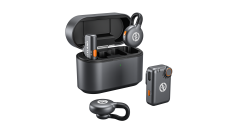 Hollyland Lark M2S Mini Combo İkili Kablosuz Mikrofon Sistemi - Siyah