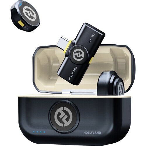 Hollyland LARK M2 DUO 2‑Person Wireless Microphone System | USB‑C