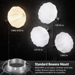 NEEWER NS90L Hızlı Kurulan 90cm Fener Softbox