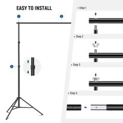 Neewer Ayarlanabilir Fon Standı