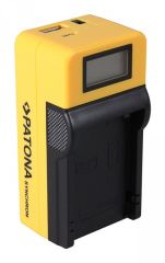 Patona EN-EL 15 Nikon Canon Tekli Synchron USB Charger LCD Ekranlı