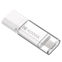 Kodak 64GB 3.2 Gen1 Type-C + USB Bellek (K200W)