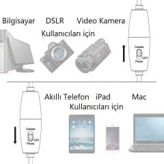 LensgoDM1 Kablolu İkili Yaka Mikrofonu Seti