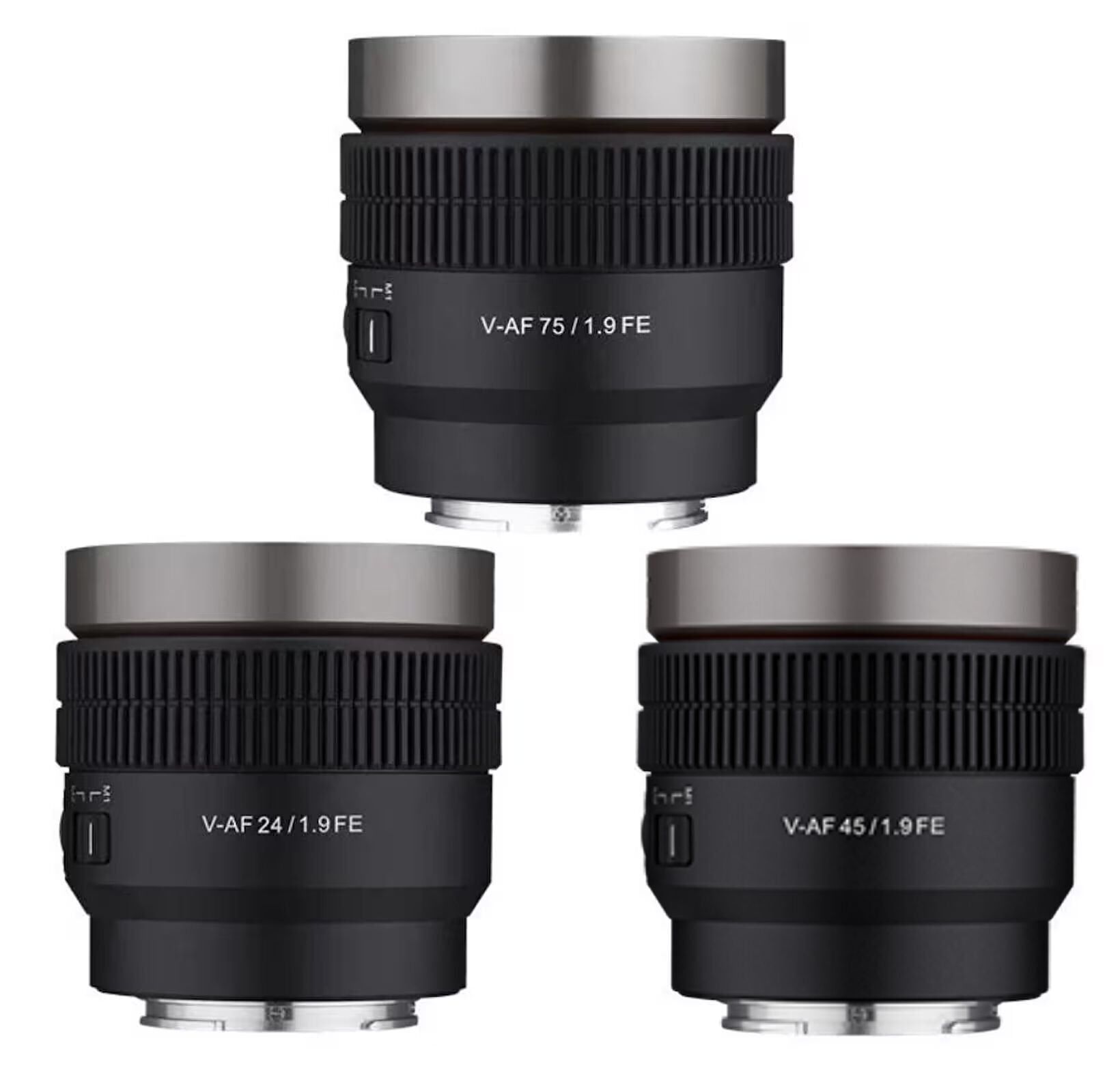 Samyang V-AF 24/45/75mm T1.9 Lens Kiti (Lens Station Hediye)