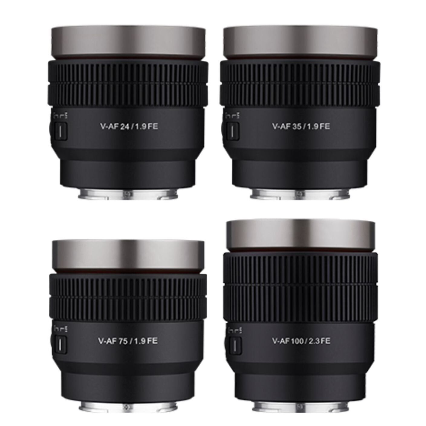 Samyang V-AF 24/35/75/100mm Lens Kiti (Lens Station Hediye)