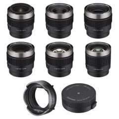 Samyang V-AF Full Cine AF Lens Kiti (6 Lens + 2 Adaptör)