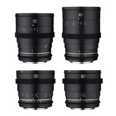 SAMYANG 24/35/50/85 VDSLR MK II 4'lü Sine Lens Seti (Sony E)