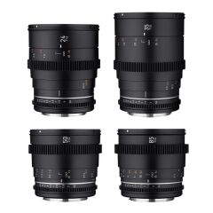SAMYANG 24/35/50/85 VDSLR MK II 4'lü Sine Lens Seti (Sony E)