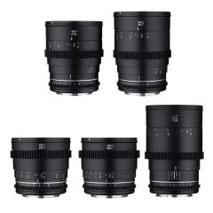 SAMYANG 24/35/50/85/135 VDSLR MK II 5'li Sine Lens Seti (Sony E)