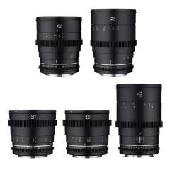 SAMYANG 24/35/50/85/135 VDSLR MK II 5'li Sine Lens Seti (Sony E)