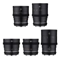 SAMYANG 24/35/50/85/135 VDSLR MK II 5'li Sine Lens Seti (Sony E)