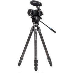 Benro Tortoise (Kaplumbağa)Karbon Video Tripod Kit Seri 3 - TTOR34CLVS4PRO