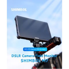 Shimbol M7 7'' 4K HDMI/3G-SDI 3D LUT Output Dokunmatik Kamera Üstü Monitör