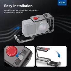 Neewer AC061 Kamera Kafesi - DJI Osmo Action 6 ile Uyumlu