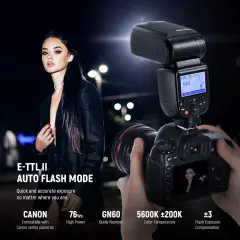 Neewer NW700-S TTL Flaş Speedlite - Sony Uyumlu