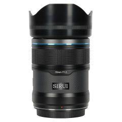 Sirui Sniper 33mm F1.2 APSC Auto-Focus Lens (E Mount, Black, Carbon Fiber)