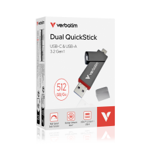 VERBATIM 32042 Dual Quickstick USB-A/C 512GB