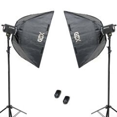 Gdx HD-LED 200W 2'li Sürekli Led Işık Seti