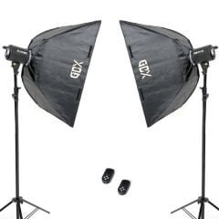 Gdx HD-LED 200W 2'li Sürekli Led Işık Seti