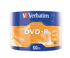 Verbatim Dvd-R Datalife 16X 4.7 Gb 50 Pack(43791)